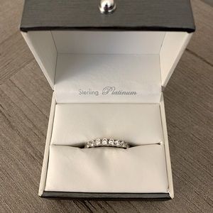 Crislu Infinity Band Ring